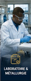 Laboratoire et metallurgie